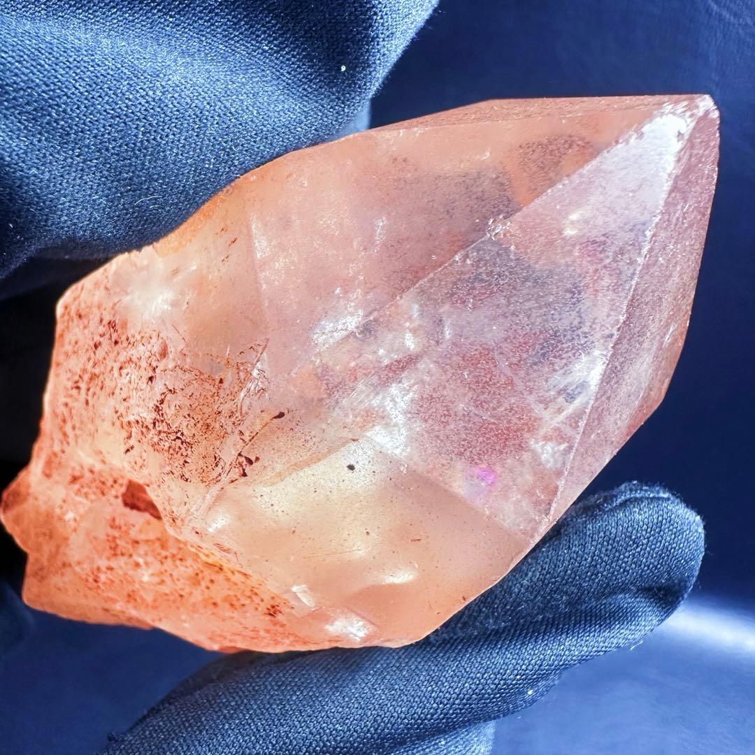 爆レア❗️超綺麗♡可愛い♡レインボー☆ピンクレムリアンシード原石ポイントA1377