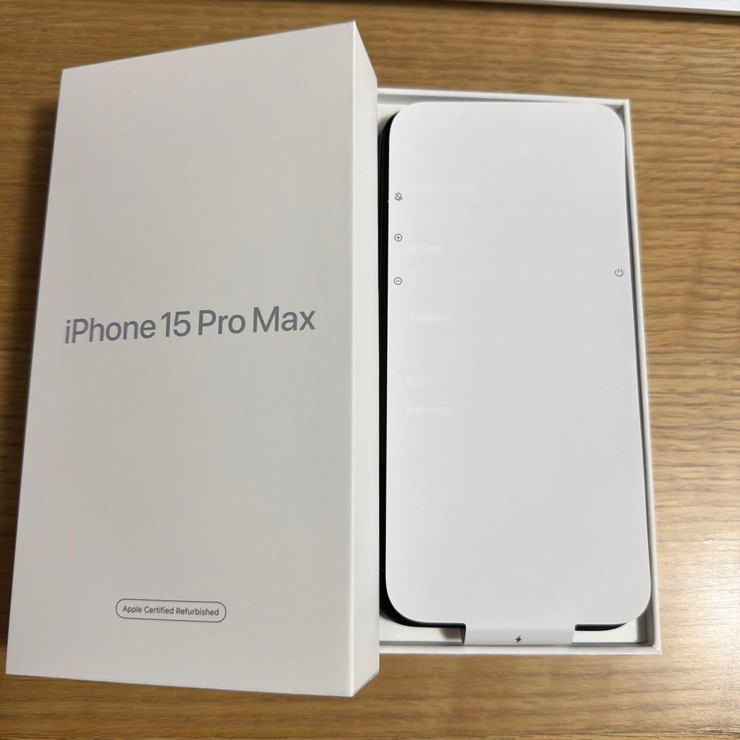 Apple iPhone 15 Pro Max ブルーチタニウム
