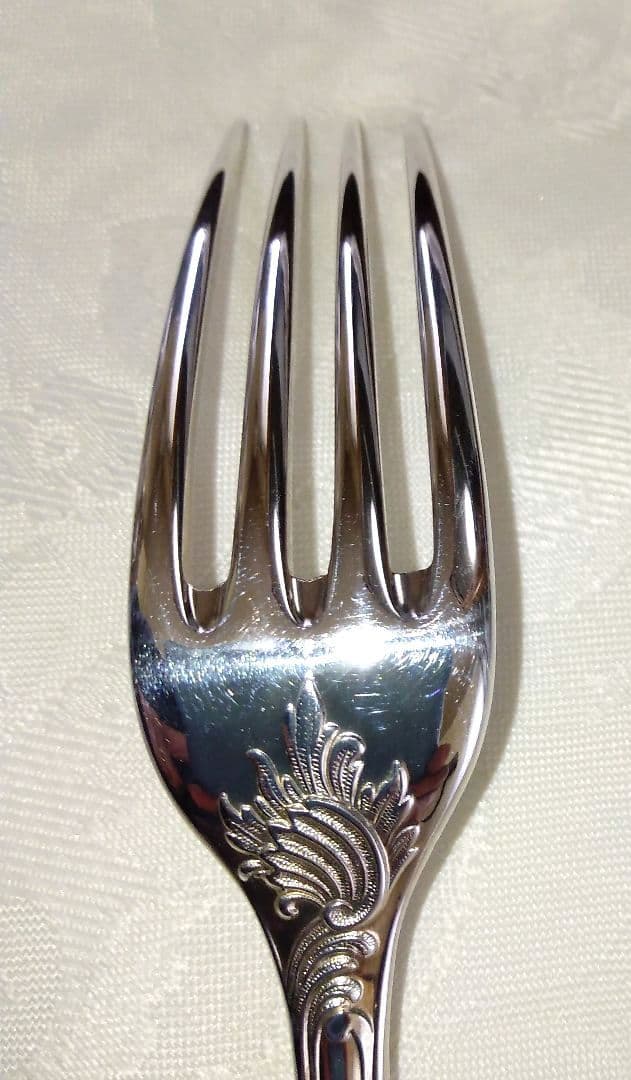 半額以下❗未使用品✨CRISTOFLE・シルバーコーティング・テーブルフォーク