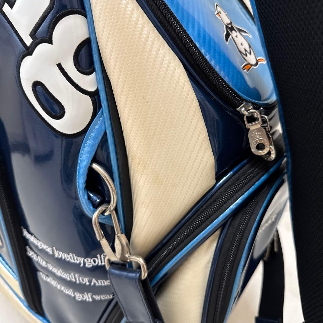Munsingwear ゴルフキャディバッグ ネイビー