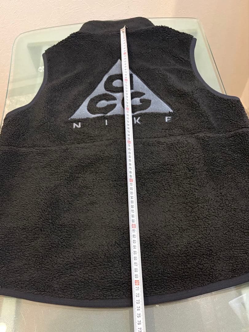 最終価格希少NIKE ACG フリースベスト ブラック Lサイズ