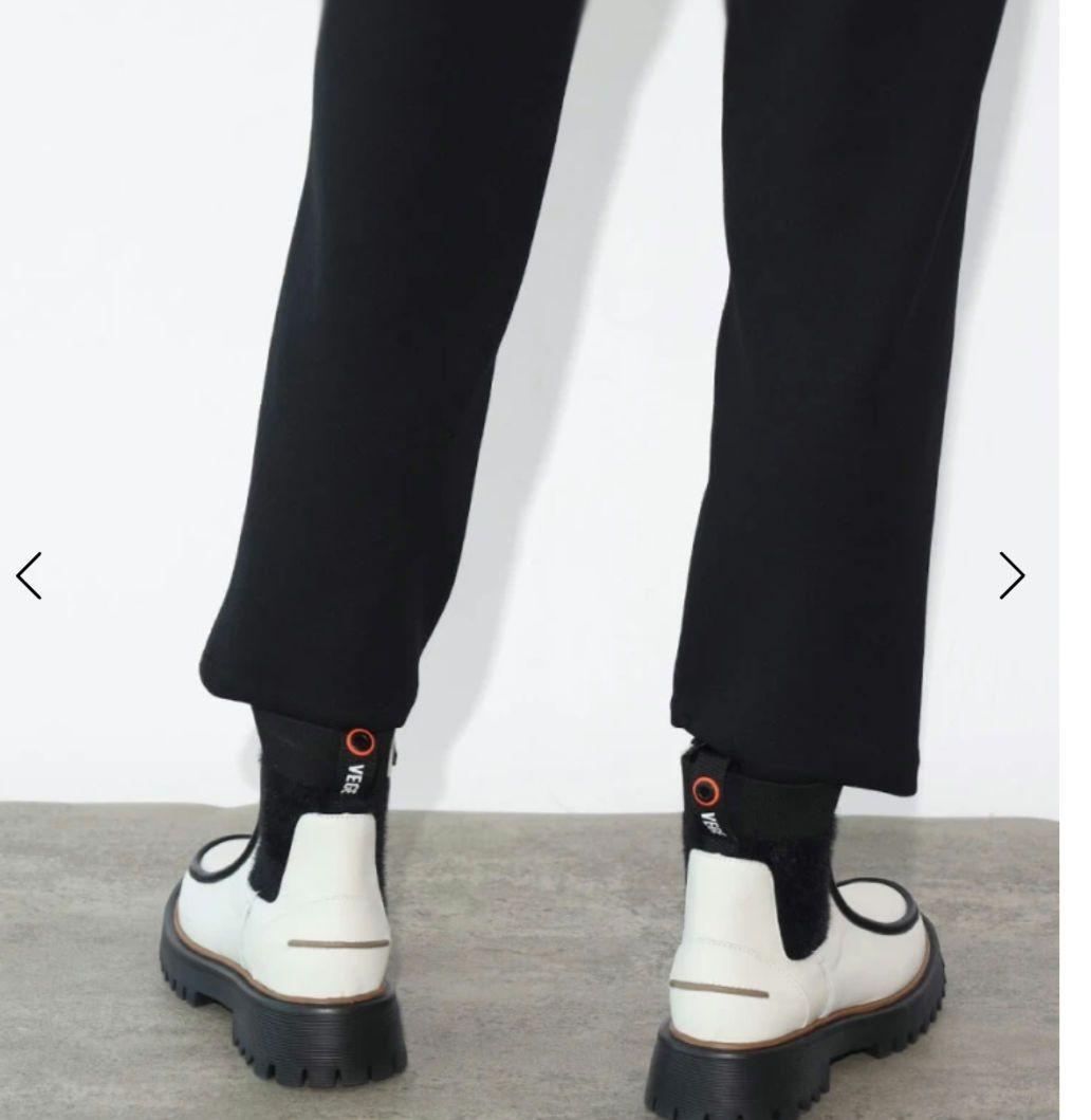 VEGE✕nouer リアルレザーアンクルファーブーツ