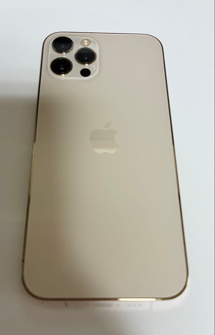 美品 Apple iPhone 12 Pro ゴールド 本体 128gb 86%