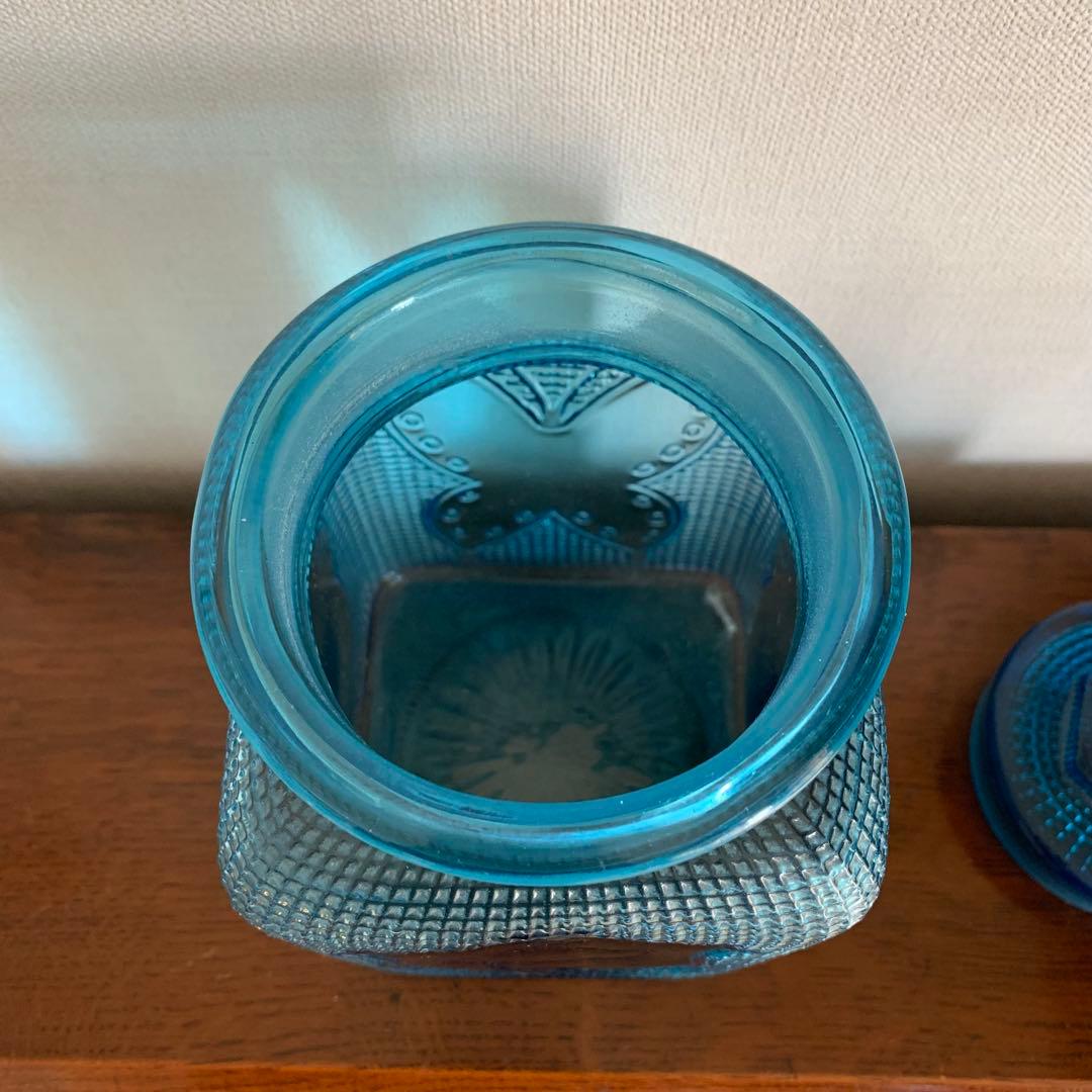 a　モダンガールの菓子瓶　あめや瓶　飴屋瓶