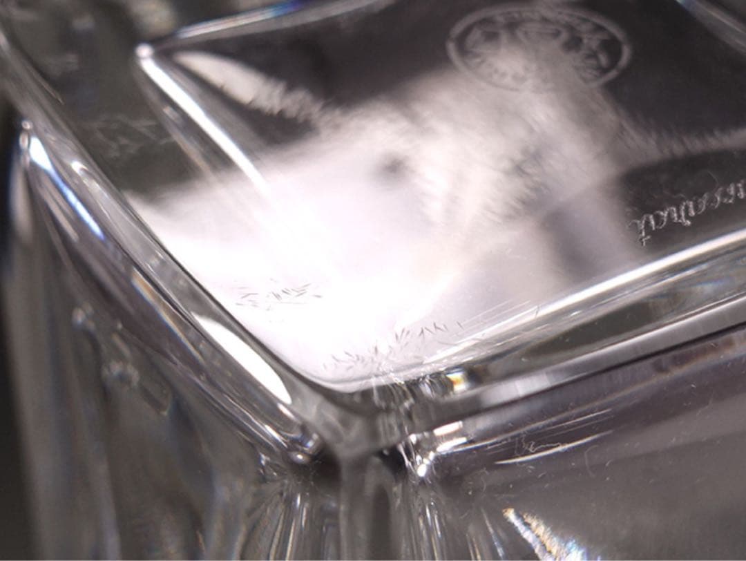 Baccarat ジェネロ　サイト　ベース　ほぼ未使用　クリスタルガラス 花器