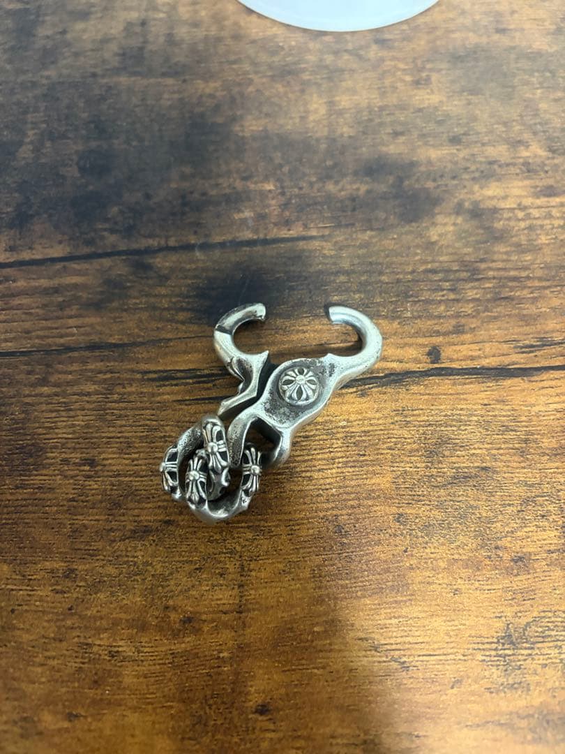 ジャンク　クロムハーツ　ファンシー　シルバー装飾キーホルダー