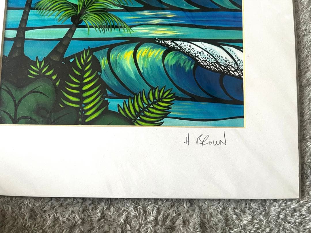 ヘザーブラウン　絵画　ハワイ