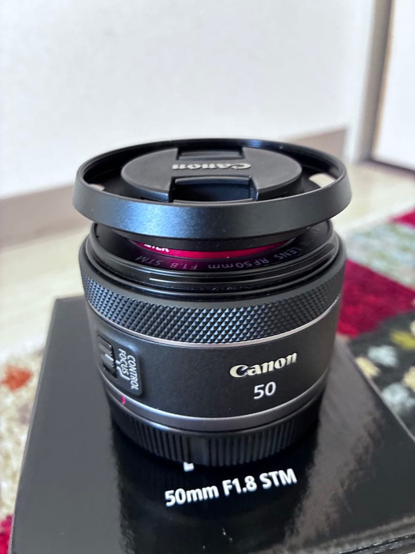Canon RF 50mm F1.8 STM 「元箱・フード・フィルター２枚付」