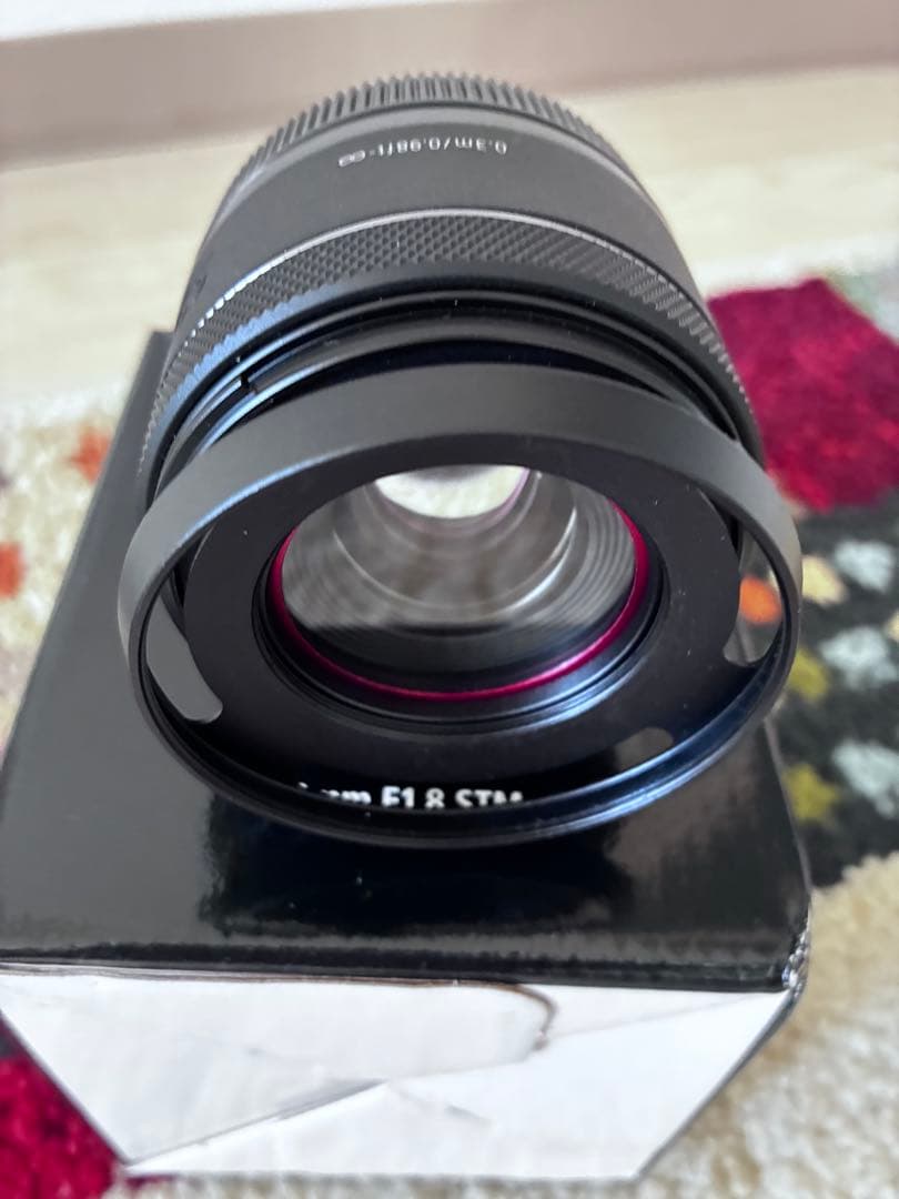 Canon RF 50mm F1.8 STM 「元箱・フード・フィルター２枚付」