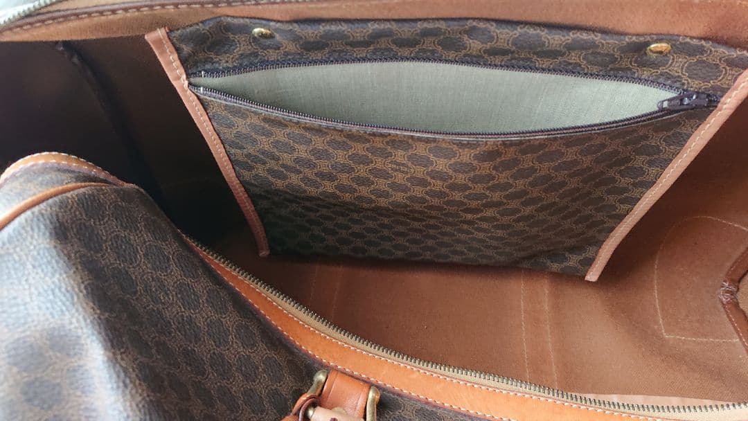 セリーヌ(CELINE)　ボストンバック　M13　ヴィンテージ マカダム柄