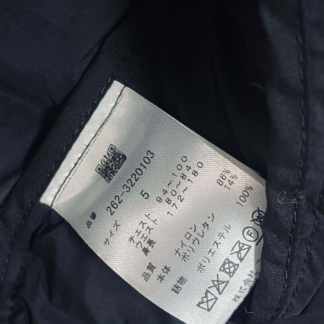 JACK BUNNNYゴルフアウター中綿ジャケット／サイズ5（Lサイズ） 黒