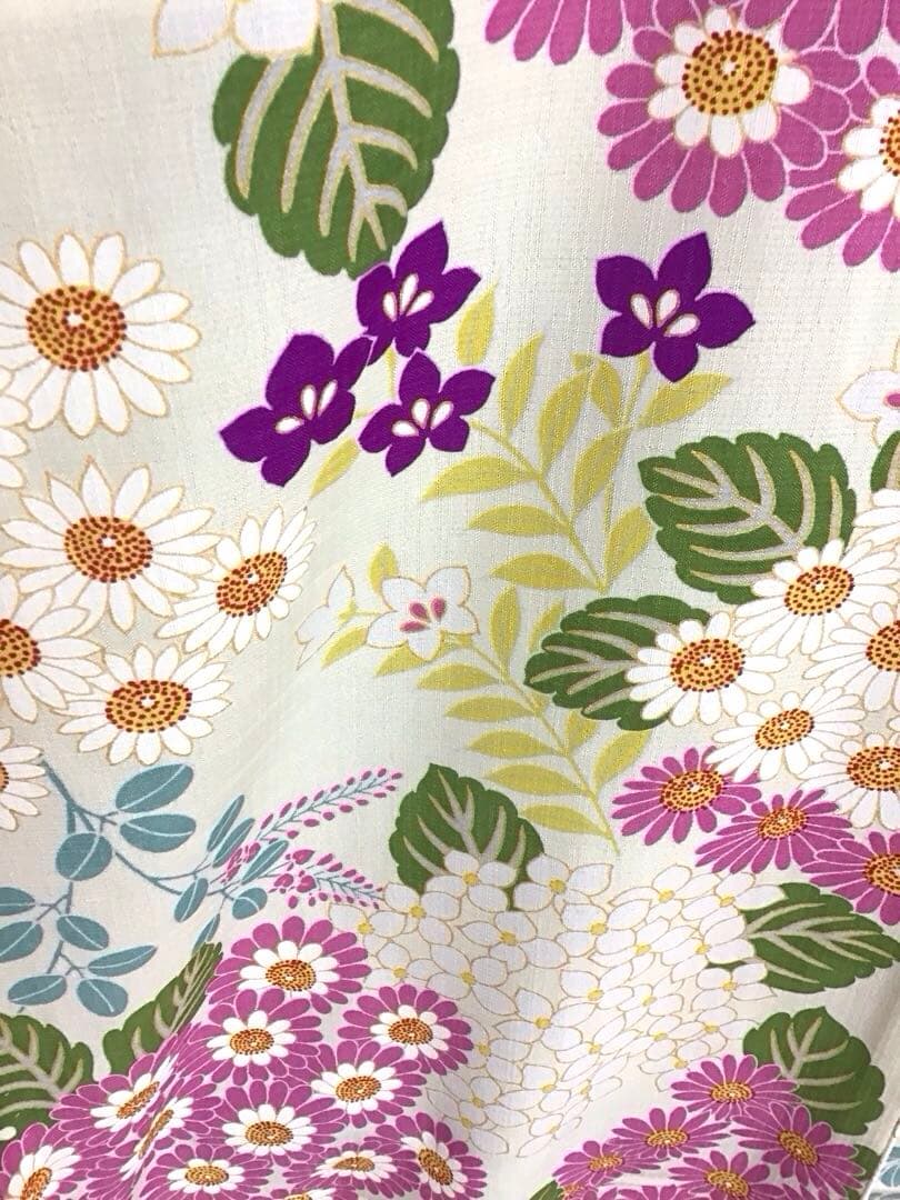 新品☆タグ付☆きもの道楽☆浴衣☆夏小紋☆セオアルファ☆匿名配送