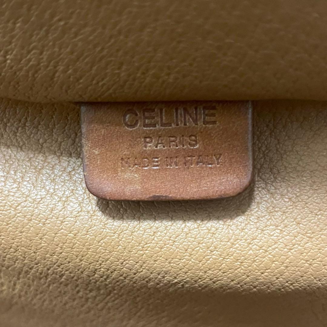 【CELINE 】バニティバッグ ハンドバッグ【マカダム柄】