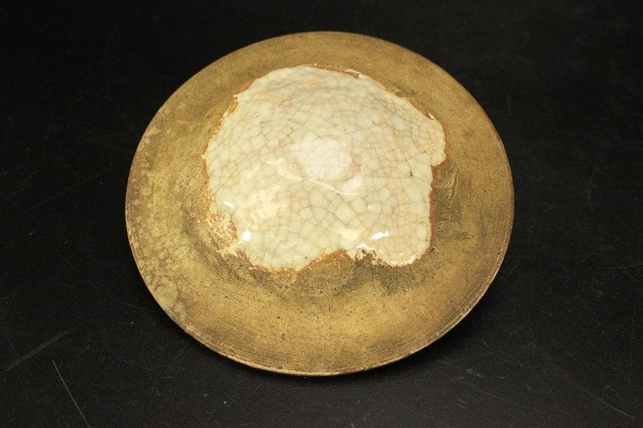 茶道具 絵志野 水指 時代物(ZE574)