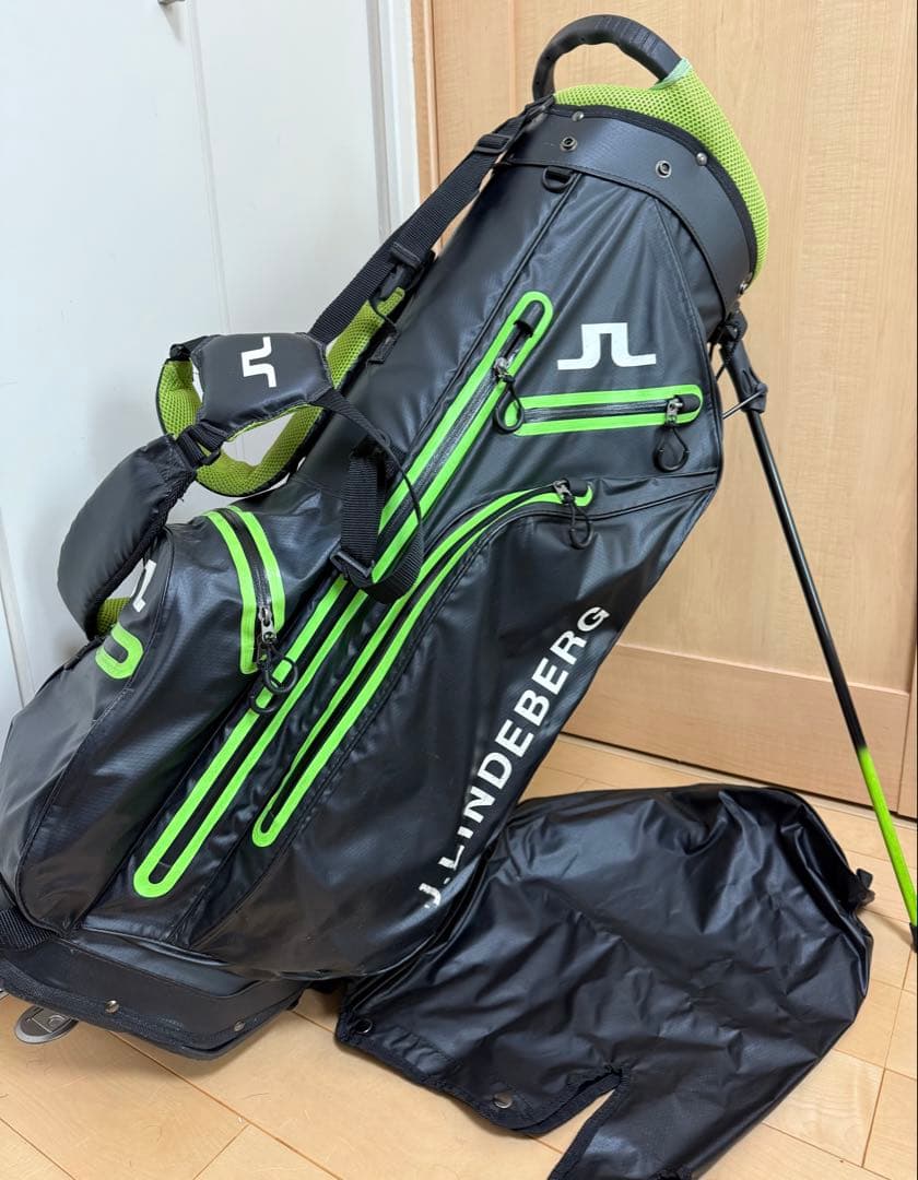 完売★ジェイリンドバーグ★スタンドキャディバッグ★ゴルフ★レア★ゴルフバッグ★黒