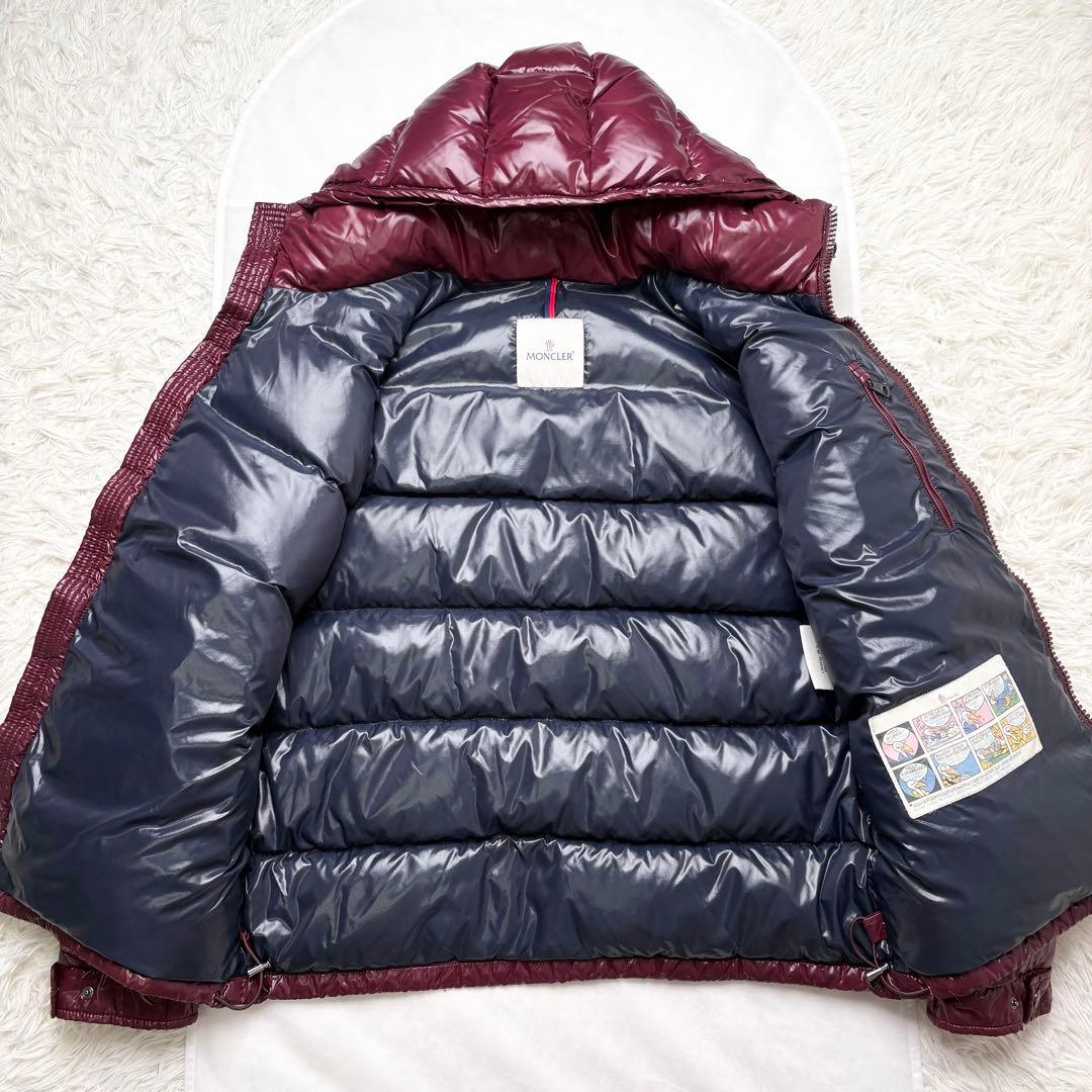 モンクレール ダウンジャケット MAYA 希少サイズ4 フード ロゴワッペン