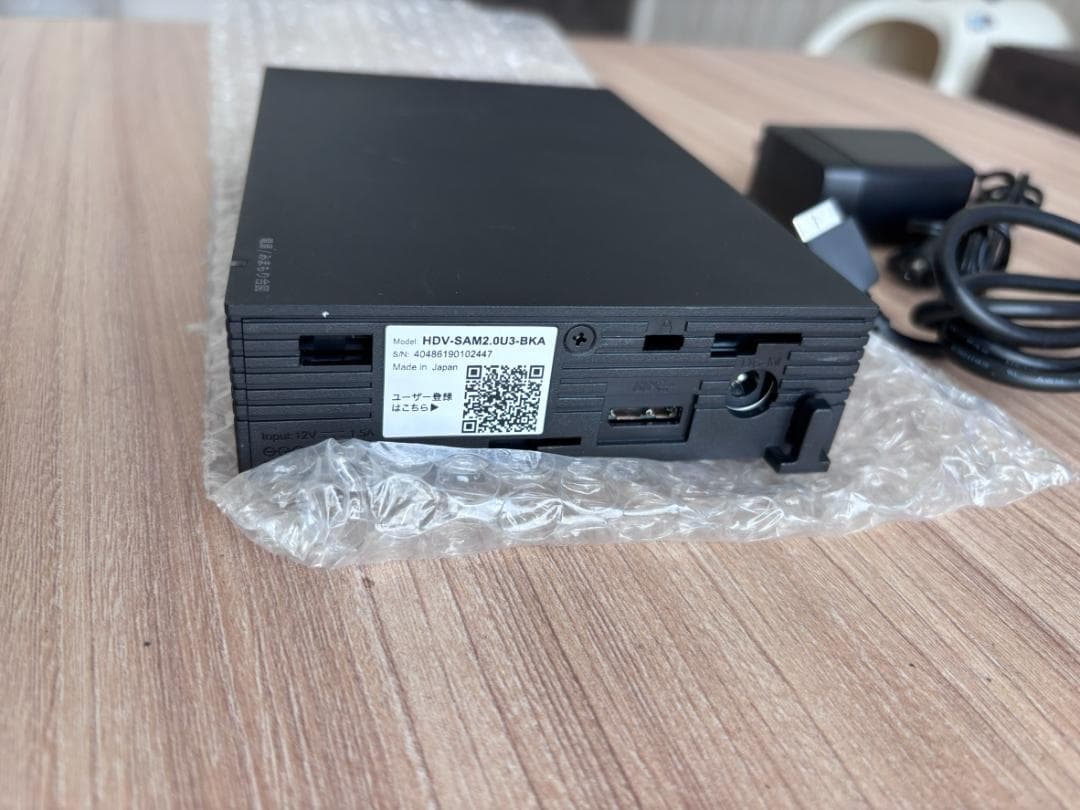 バッファロー 外付けHDD 2TB HDV-SAM2.0U3-BKA