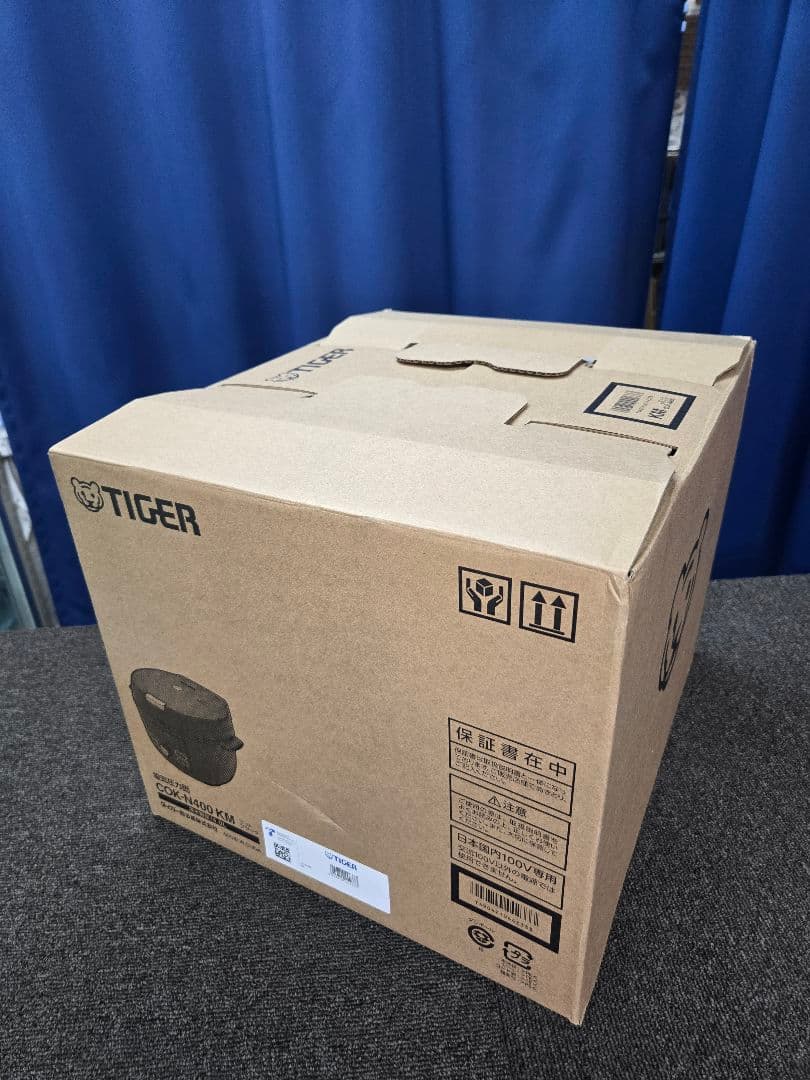 【開封済み・未使用品】TIGER 炊飯器 電気圧力鍋 COK-N400 KM