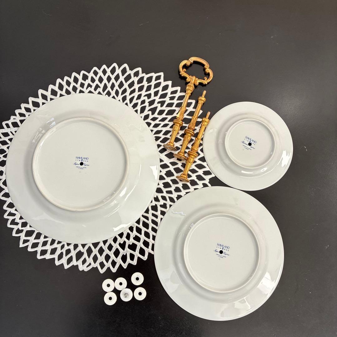 アビランド3段ケーキスタンド