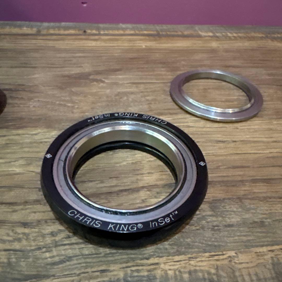 CHRIS KING INSET2 ヘッドパーツ BLACK 中古品