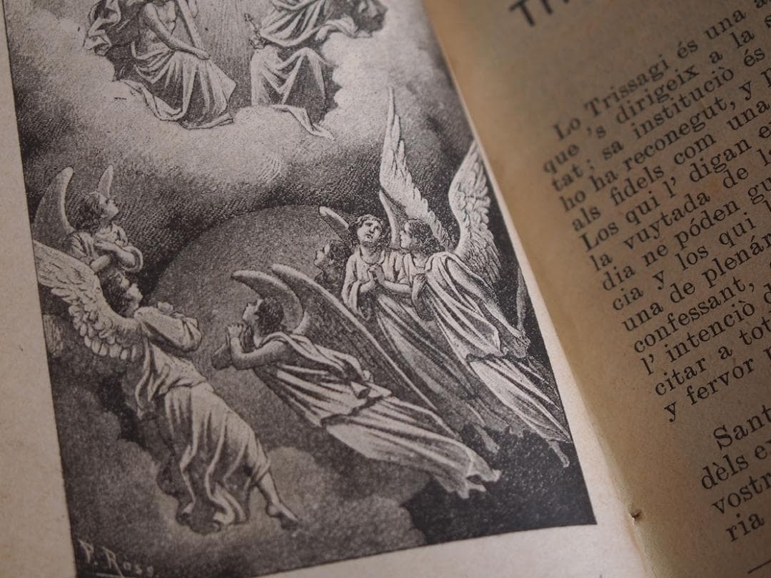 カトリック 古い本ミサ典礼書 MISAL 1913年 キリスト /K268