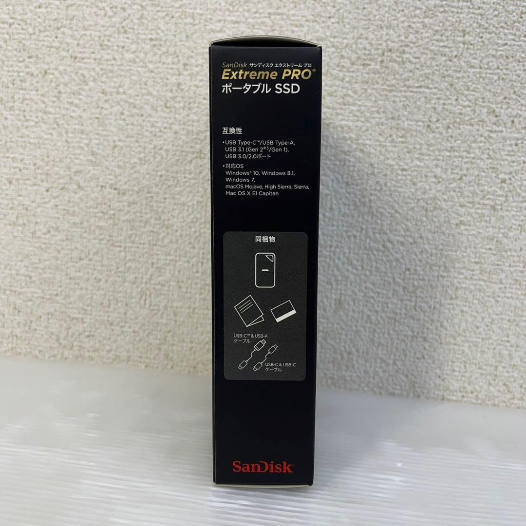 ☆サンディスク エクストリームプロ☆ポータブルSSD 500GB