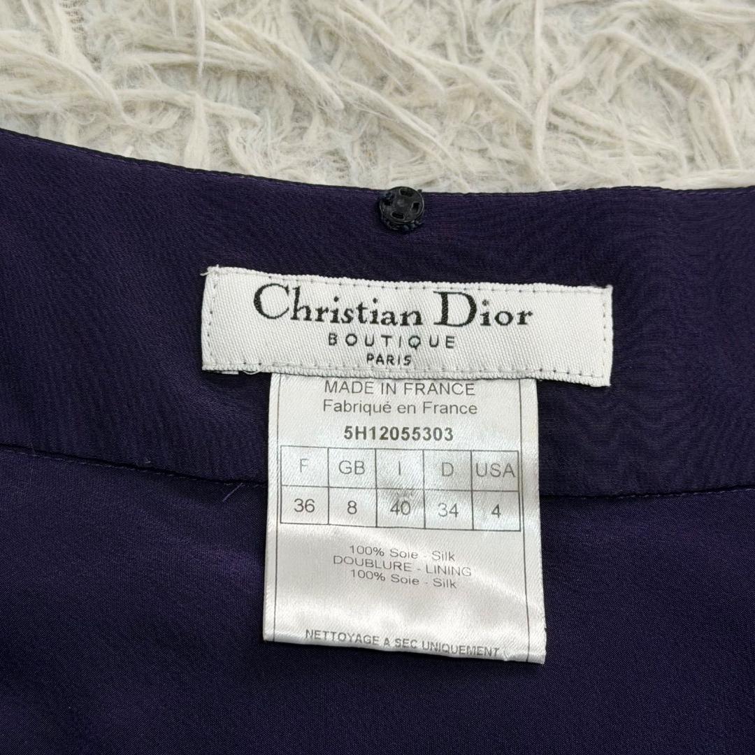 16552✨クリスチャンディオール ガリアーノ期 フリル キャミソール 40
