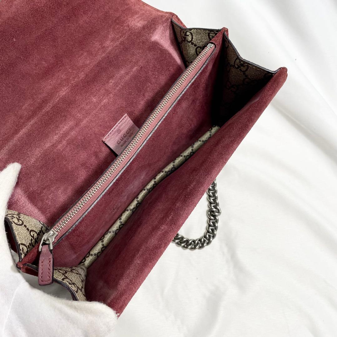 グッチ GG スプリーム ブルームス ディオニュソス ショルダー バッグ 金具