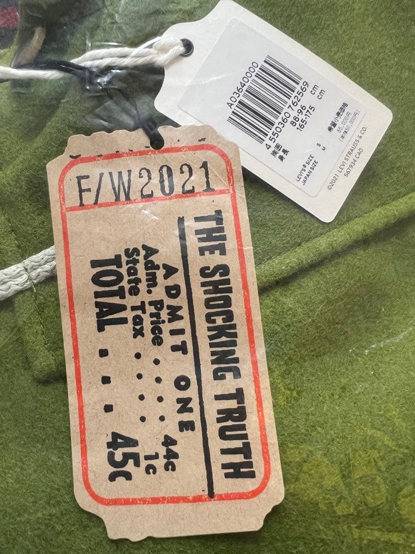 LEVIS リーバイス ダッフルコート 新品未着用　ウール100% 希少モデル