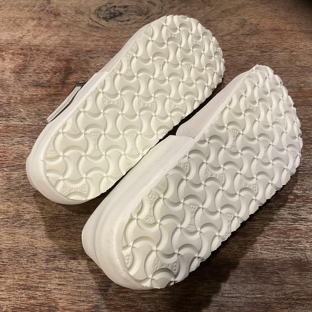 ほぼ新品！ビルケンシュトック ロンドン ホワイト レザー スエード サンダル