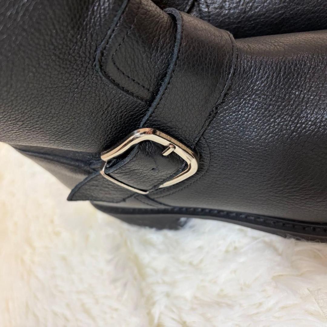 極美品✨ルタロン エンジニアブーツ トラックソール 厚底 軽量 シボ革 LL