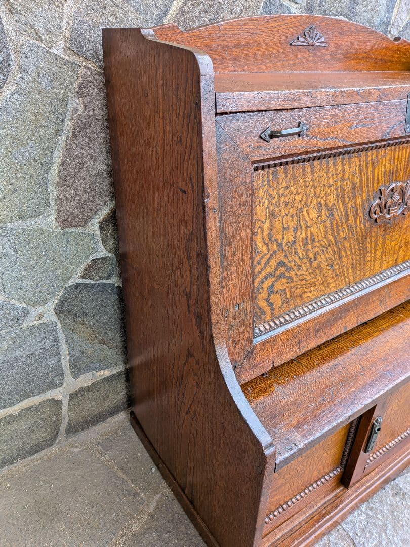 アンティークのライティングビューロー明治、大正時代