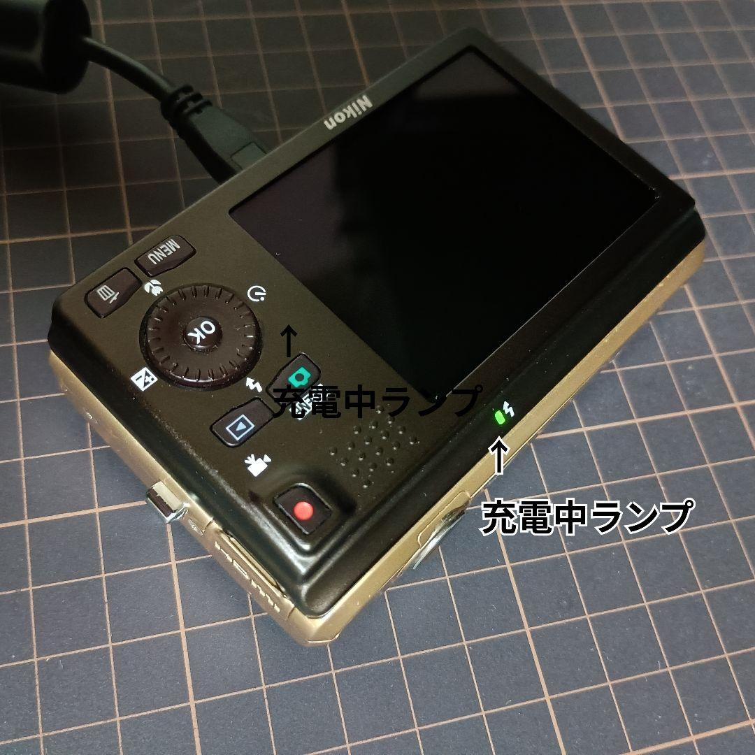 NIKON　COOLPIX　S6300　デジカメ　ゴールド