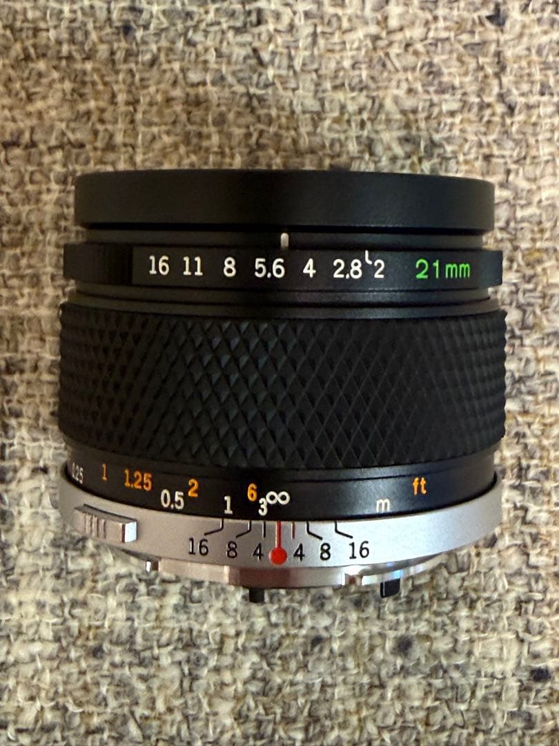 OLYMPUS オリンパス ZUIKO AUTO-W 21mm F2 箱入り新品