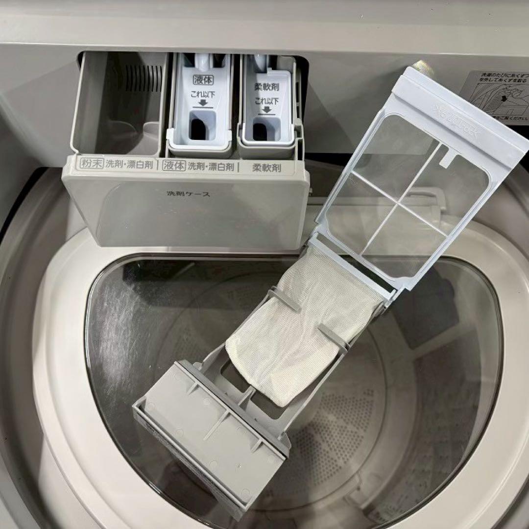 地域限定配送無料　panasonic 縦型洗濯乾燥機　NA-FW120V2 美品