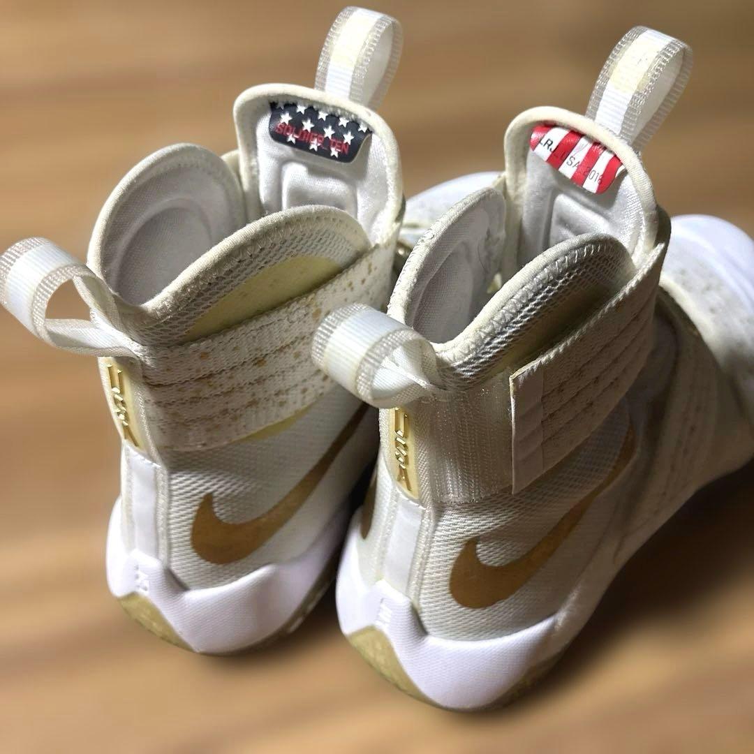 シューズ(男性用) NIKE LeBron Zoom Soldier 10 \"Gold Medal\"