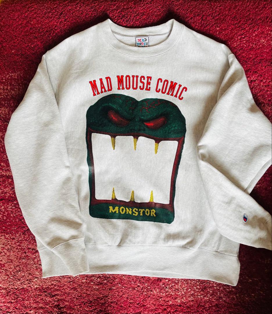 マッドマウス　コミック　mad mouth comic monsterスウェット