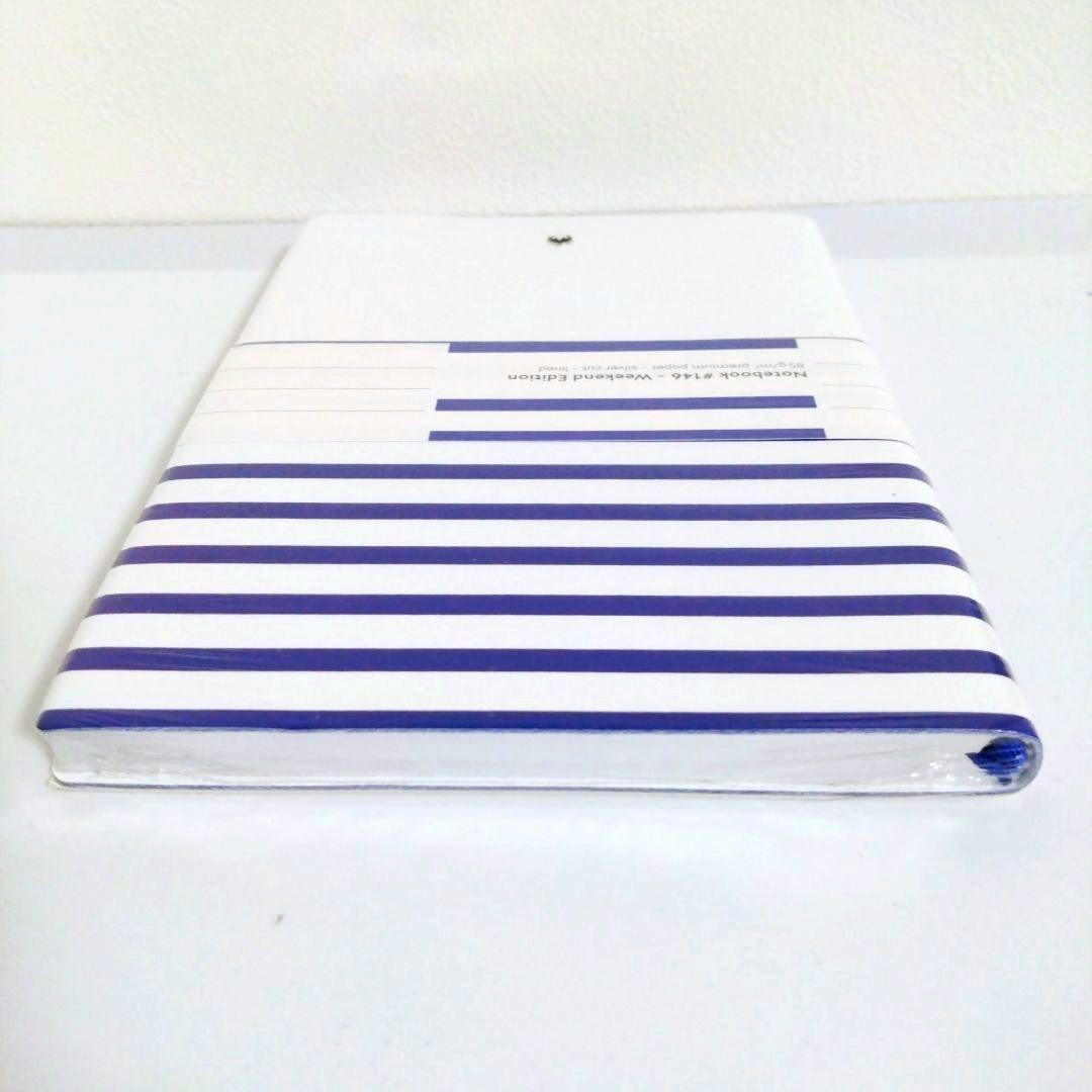 【未開封】モンブラン ノート #146 マリンブルー　ホワイト　ストライプ