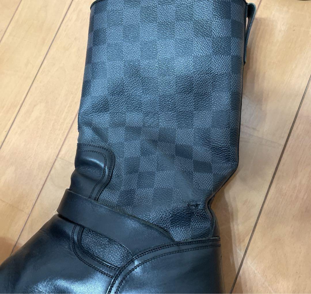 P*I様 ルイヴィトン ダミエ グラフィット エンジニアブーツ メンズ 27.5