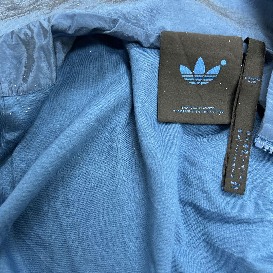 adidas Blue Version ジャージ　ナイロンジャケット L