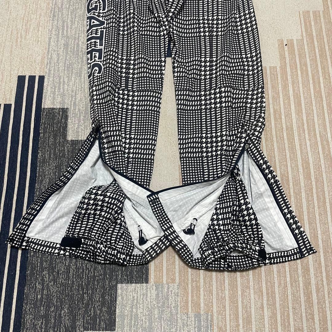 パーリーゲイツ 千鳥格子 レインウェア上下 セットアップ　4 Mサイズ