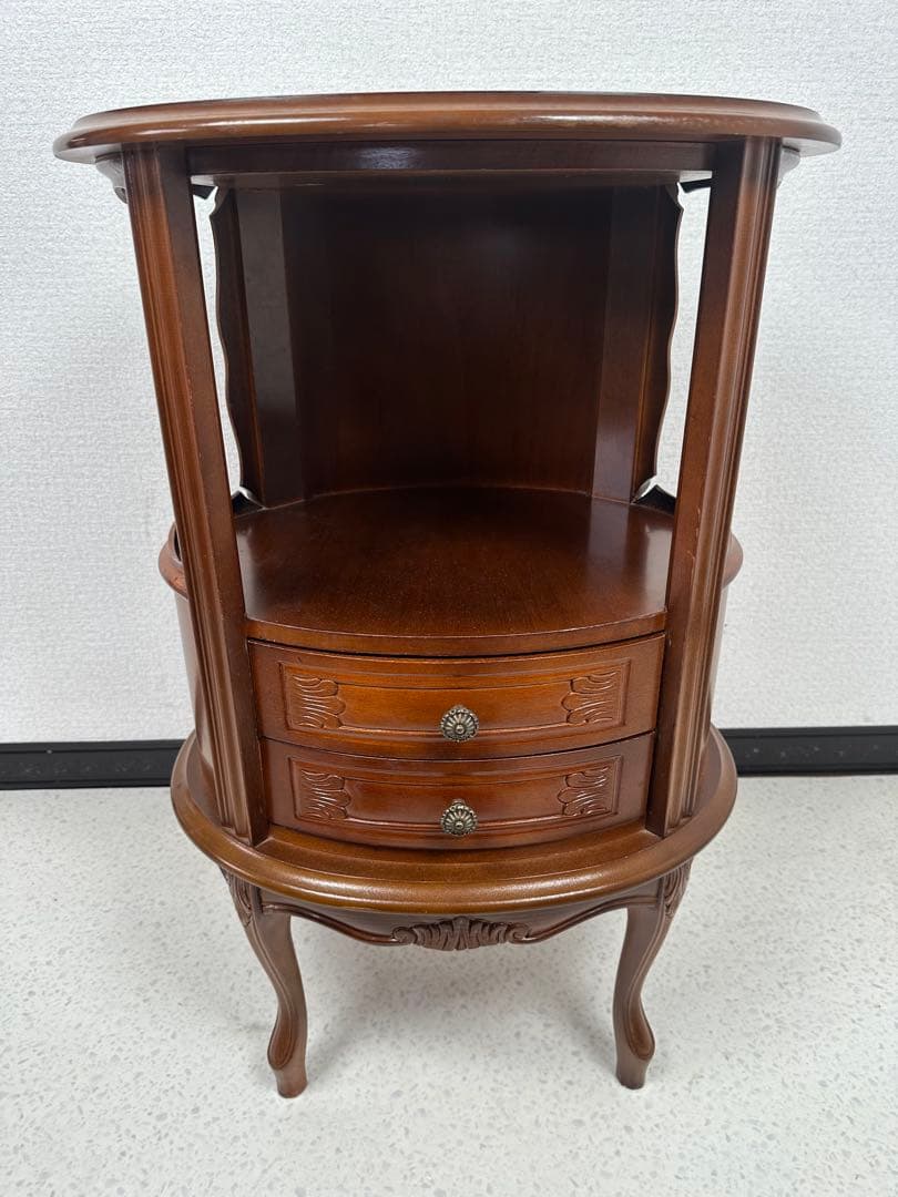 イタリア製 アルティジャーナ 猫脚 キャビネット 電話台 ※i4※