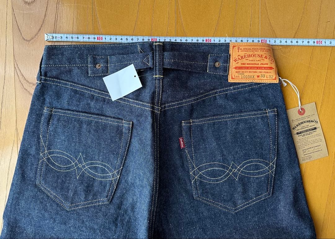 ウエアハウス デッドストックブルー1003XX 1941年モデル W33