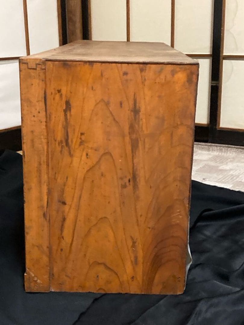 #49 水屋箪笥 食器棚 ショーケース　什器　昭和レトロ　飾り棚　一点もの