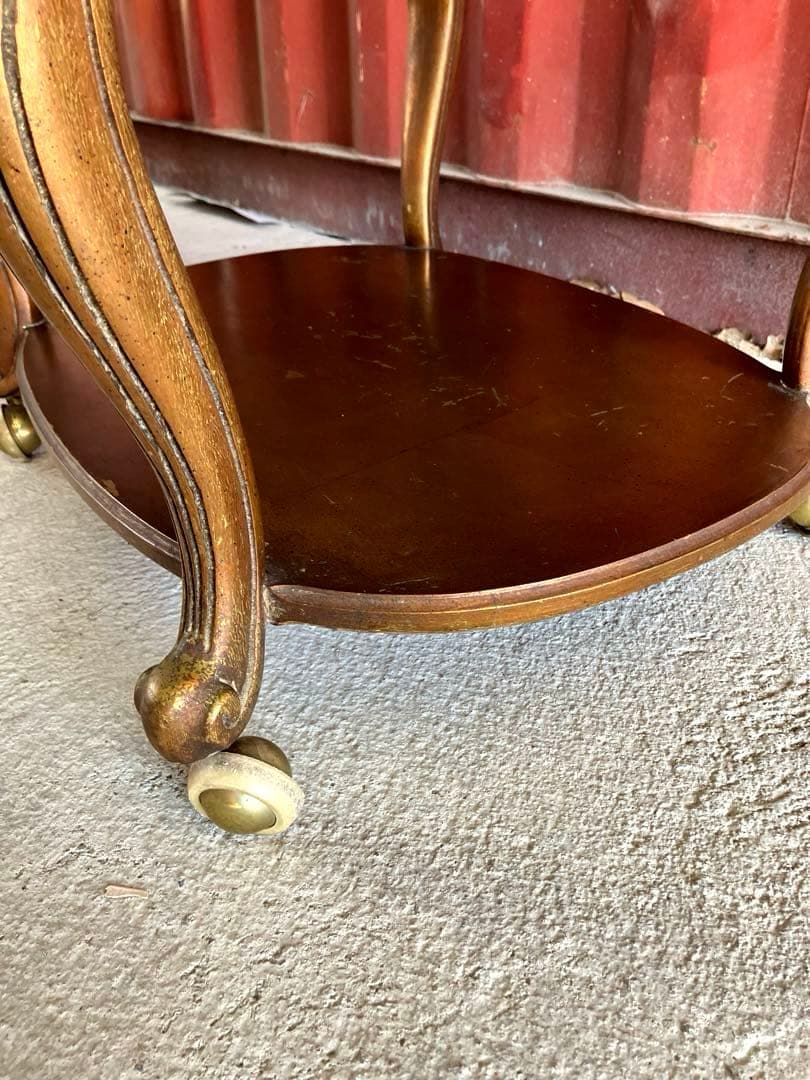 レア　ヴィンテージ　クラシカルワゴン　トレイ付き