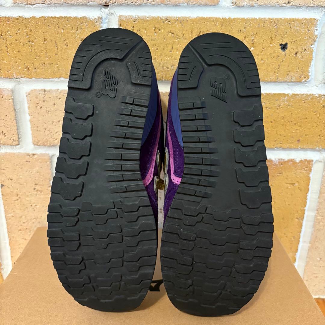 ニューバランス×デニム&ダンガリー 996 スニーカー 別注モデル 紫23.5