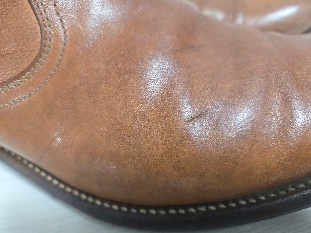 専用　Paul Smith ブラウン バックジップレザー ブーツ