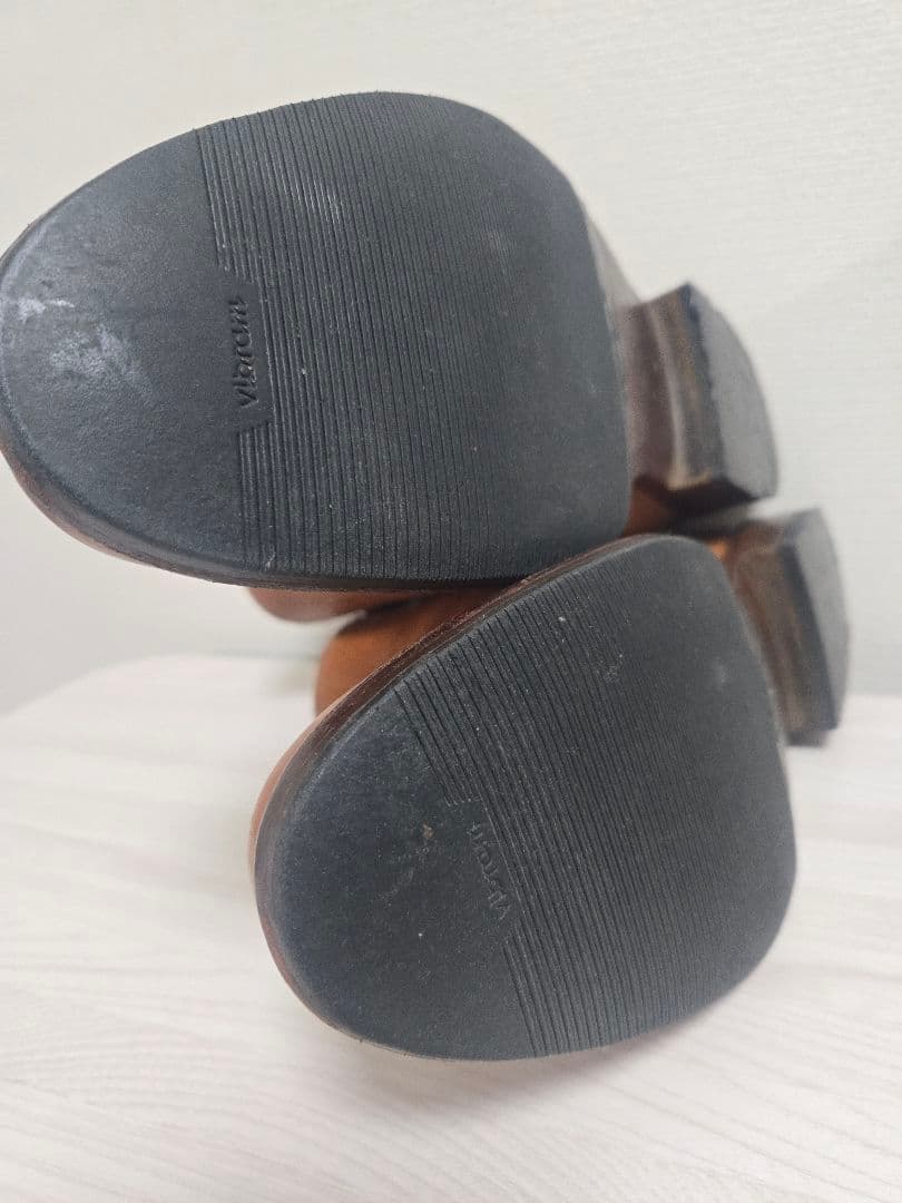 専用　Paul Smith ブラウン バックジップレザー ブーツ