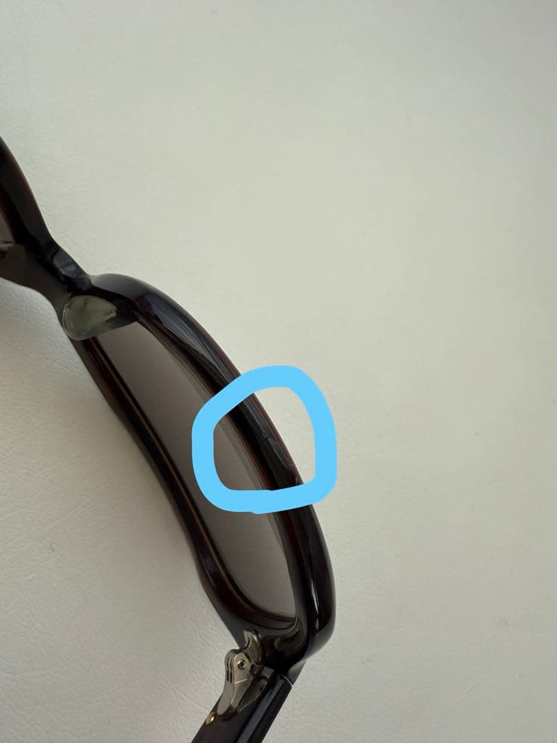 美品　PRADA プラダ　サングラス　ベッコウ　三角ロゴプレート