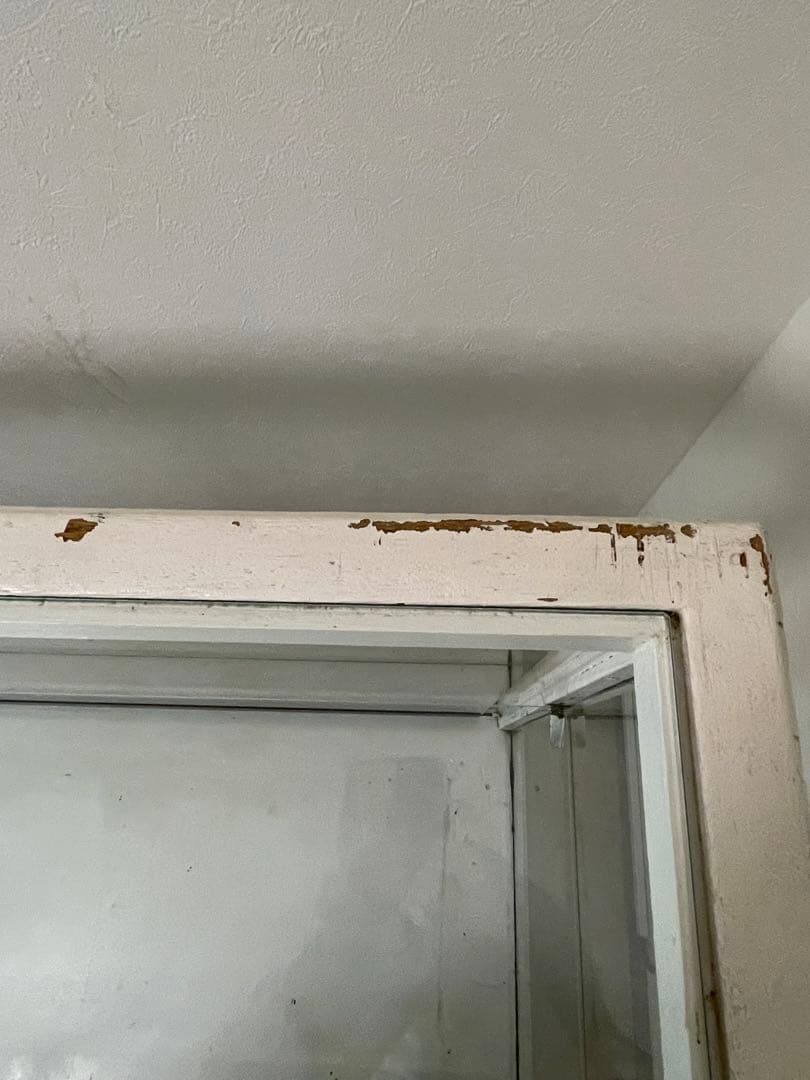 ビンテージ　ショーケース　ガラス　木製　アンティーク　棚　ヴィンテージ